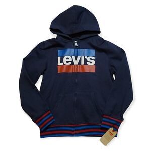 NWT Levi's Hooded Logo Sweatshirt Large